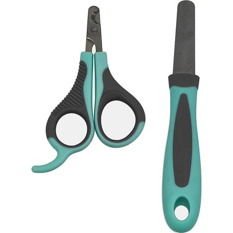 Professional Cat Nail Clippers, Pet Nail Trimmer with Nail File, Pet Nail Clippers for Puppies, Rabbits, Birds and Small Animals (1/5)