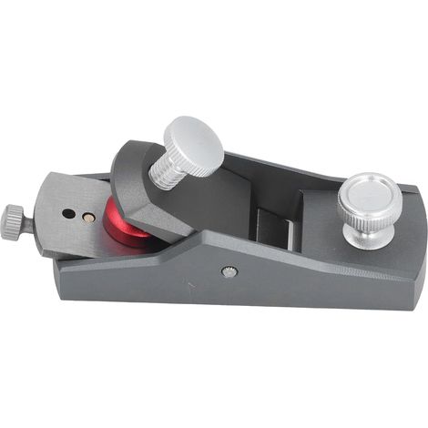 Mini Rabot à Main pour Menuiserie, Miniature Rabots De Finition Bois D'Aluminium avec Lame Réglable Pour Le Travail Du Bois, La Coupe, Le Lissage De Surface (1/5)