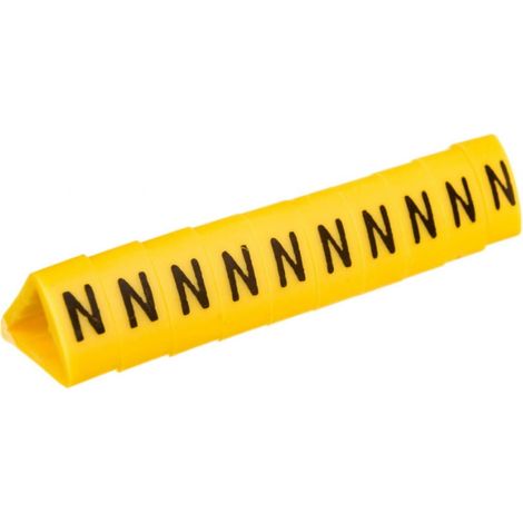 Marcador de cables OZ-3/N amarillo E04ZP-01020502500 /100 unidades/