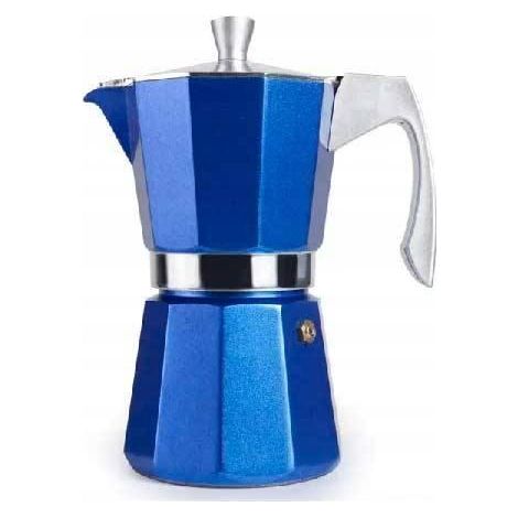 ibili Manual Coffee Maker Italian Moka Pot Black 6 Cups (1/2)