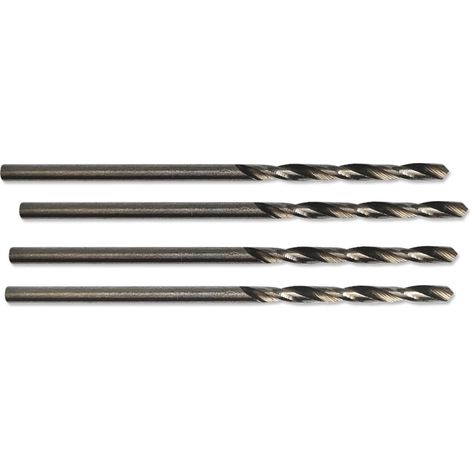 4 forets Ø 2 mm hss-g cobalt (5%) m35