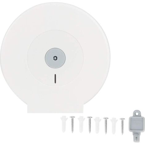Round toilet paper holder for bathroom smartphone (1/5)