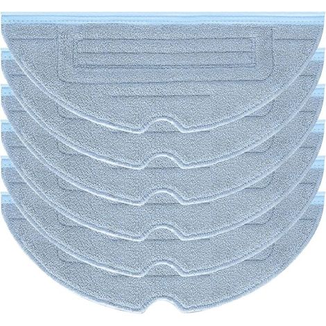6pcs Serpillière pour Roborock S7 Pro Ultra S7 MaxV Ultra S7 Plus S7 Max Pièces de Rechange Accessoires pour Roborock S7 T7s T7s Plus Robot Aspirateur--TRIMEC (1/5)