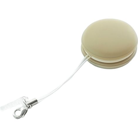 Nettoyant écran téléphone et lentilles avec support, chiffon en peau de chamois, couleur macaron khaki (1/5)