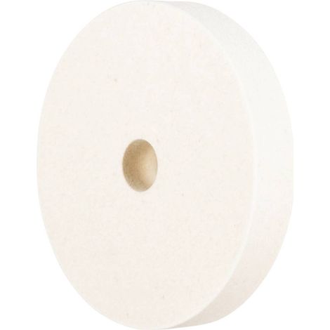 Disque en feutre, Ø : 125 mm, Larg. : 20 mm, Alésage 20 mm (1/3)