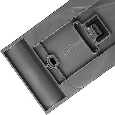 Disponible en 1 couleur : gris. Matériau : plastique. Pièce de rechange pour station d’accueil à ventouses - support mural.