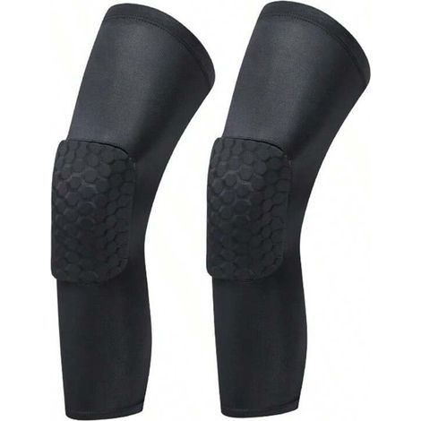1 pc Genouillères sportives, Genouillère anti-collision en nid d'abeille pour volleyball, basketball, football, salle de sport et entraînement Taille S (1/5)