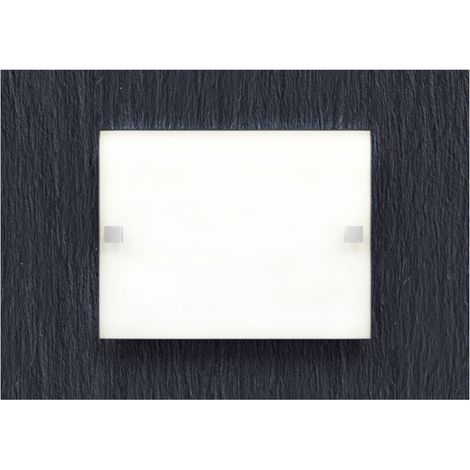 LUMICOM  ARDESIA Applique, 1XE27, max 42W, pietra ardesia, vetro, 35x20cm