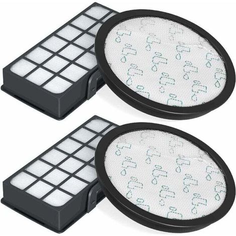 2er-Pack HEPA-Filter für Rowenta Silence Staubsauger, Ersatzteile ZR903701, Force Cyclonic 4AAAA RO7647EA RO7663EA RO7676EA RO7681EA (Modell RO76xx) H246-Crezuo