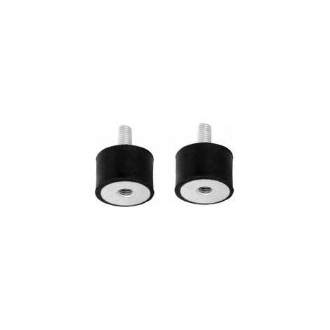 2x Silent Block macho hembra M6x18mm Antivibración Goma Barco Coche Amortiguador Silenciador (1/2)