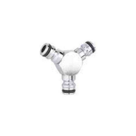 Conector 3 vías METAL JET - CLABER