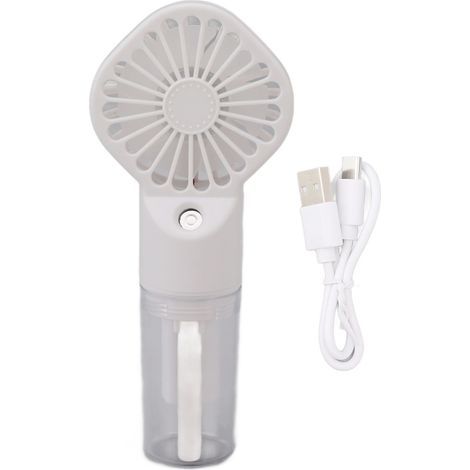 Ventilateur brumisateur portable rechargeable par USB avec 4 vitesses - Ventilateur brumisateur portable rechargeable par USB avec 4 vitesses (1/5)