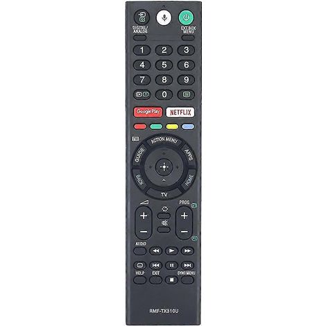 Télécommande vocale de remplacement avec microphone RMF-TX310U pour Smart TV 4K XBR-43X800G, XBR-75X800G et XBR-65X800 (1/4)