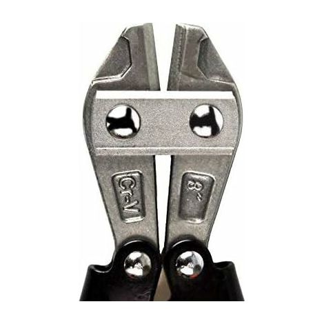 8 Zoll dicker, 200 mm langer kompakter Bolzenschneider aus Chrom-Vanadium-Stahl mit Gummibacken (1/4)
