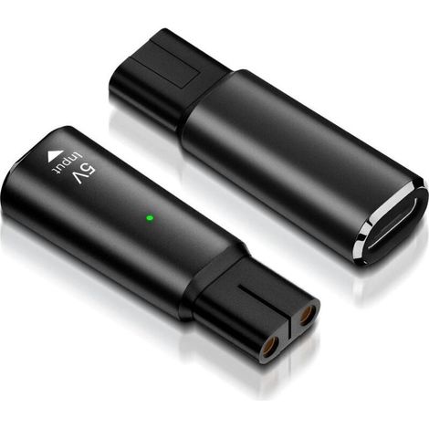 5V USB-C-Ladegerät-Adapter-Konverter-Ladegerät kompatibel mit Philips Norelco One Blade Rasierer (1/5)