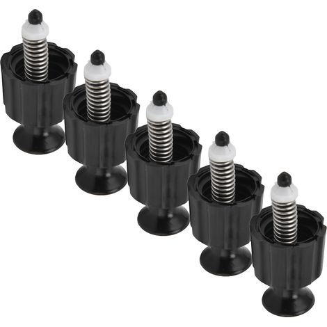 Lot de 5 soupapes de sécurité pour pulvérisateur à dos 3L, 5L et 8L, en polypropylène, noires, pour pelouse et jardin. (1/5)