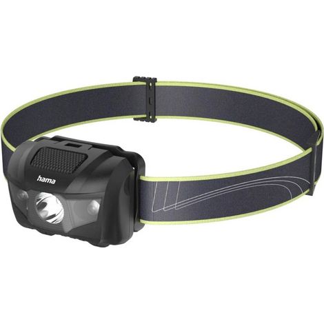 Hama LED-Stirnlampe HL200, Batterien, Kopflampe zum Joggen, Sport, 4 Modi 00228615 Lampada frontale 73 g (1/4)