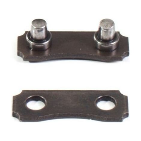Lot de 10 maillons d'attaches mâles et femelles pour chaîne tronçonneuse 3/8 LP 050 – Compatible 1.3mm – Remplacement rapide et précis (1/2)
