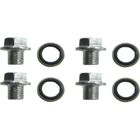 Bouchon de vidange d'huile moteur LFE5-10-404 pour 3 2004-2013 BK BL 6 2002-2012 GG GH 5 CX-30 (4 pièces) (1/5)