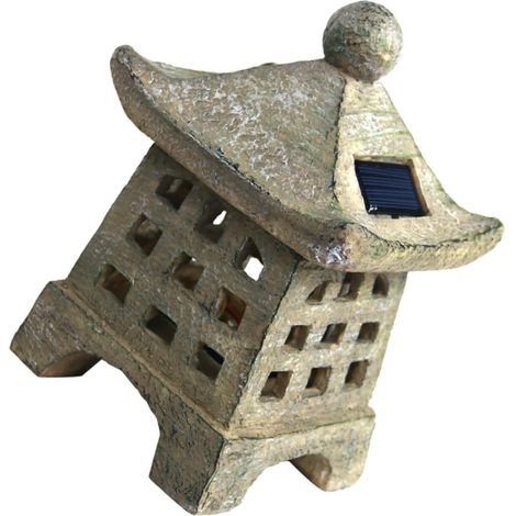 Lampe Solaire De Jardin Décoration Japonaise Étanche Pour Extérieur (1/5)
