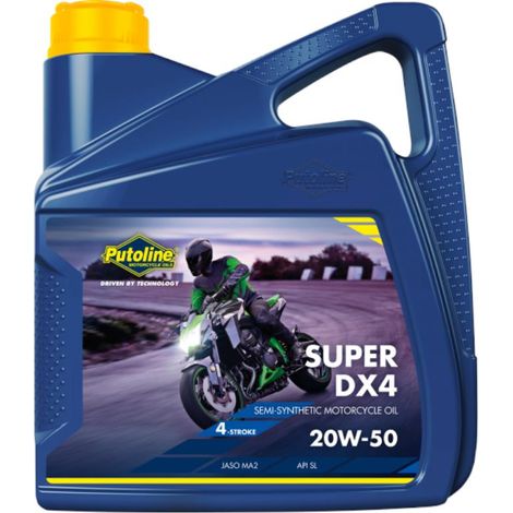 PUTOLINE Motoröl 4T SUPER DX4 20W50 4L - NEU für 2025