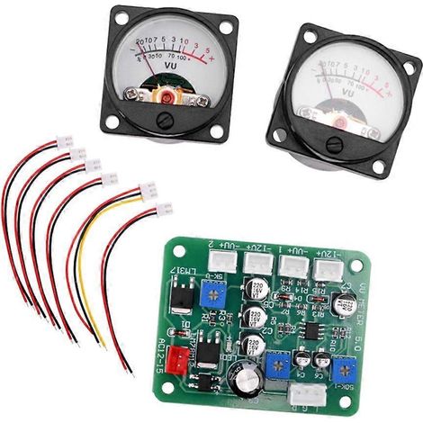 Vorverstärker- und VU-Meter-Set, Leistungsverstärker, VU-Meter-Kopf-Anschlusskabel