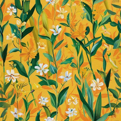 Tela decorativa para exteriores Oxford - Motivo primaveral I DX7441 (1/5)