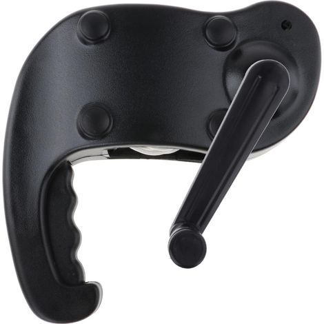 Accessori per ombrelloni da giardino, manico per ombrellone da giardino, supporto per carichi pesanti, pezzo di ricambio per ombrellone, fissaggio per cortile, piscina, giardino, manovella - Nero, con