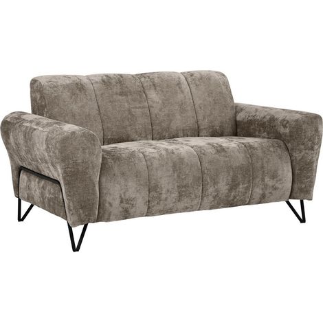 Sofá Avicava 102, Vega 05, 160x98x83cm, Tapiz, Patas: Metal (1/5)