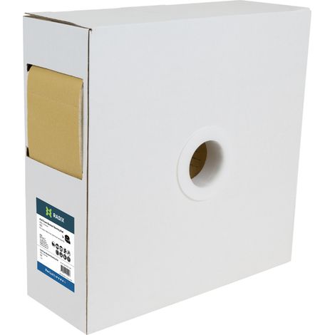 Papier abrasif en rouleau à dos mousse - Radix - Pro - 25 m x 114 mm - P400 (1/2)