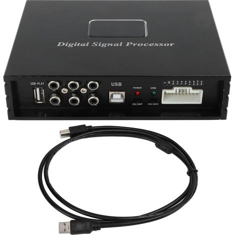 Amplificateur Voiture Bluetooth 5.0 Puissance Audio 4x45W Noir Universel pour Auto (1/5)