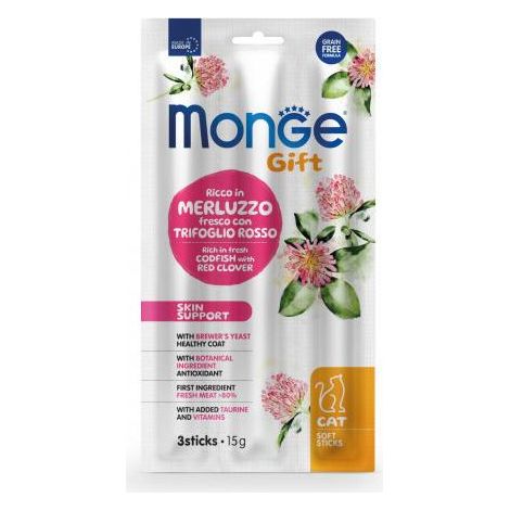 Monge Gift cibo secco per gatti 15 g Adulto Merluzzo