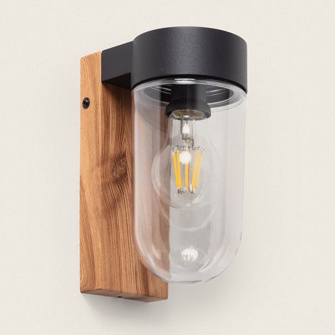 Applique da Parete per Esterni Solare LED 1,5W Alluminio Enzo Naturale (1/5)