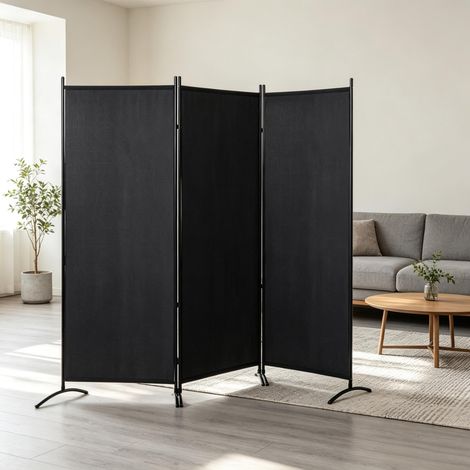 Lot de 3 — Séparateur d'espace en acier, design élégant intemporel, pour dressing, coin détente et séjour (1/5)