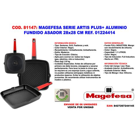 MAGEFESA ARTIS PLUS+ ALUMINIUMGRILL 28x28 01224414