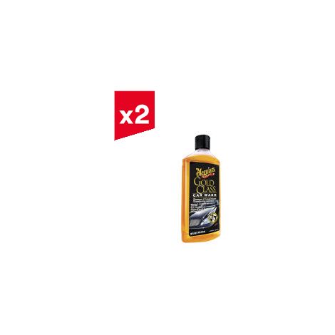 Lot de 2 Meguiar’s® Shampoing lustrant - Gold class,  16 oz (473 ml) bouteille