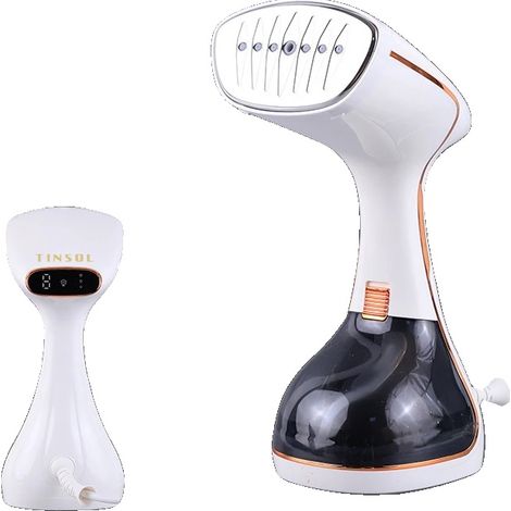Vaporizador portátil, 1800 W de potencia, calentamiento rápido, blanco, UE (1/2)