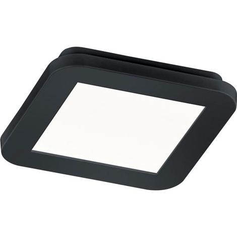 Plafoniera da Interno a LED in Plastica Nero Opaco (1/2)