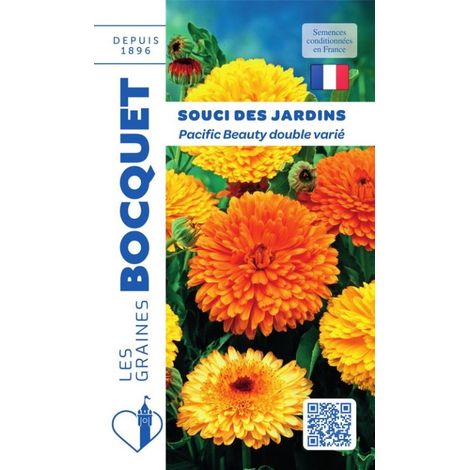 Souci des jardins Pacific Beauty double varié - 3g