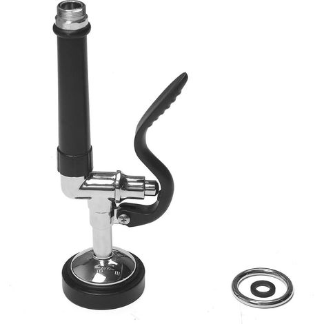 Spruzzatori per prelavaggio, lavello girevole in ottone, testina di spruzzo estraibile, pezzo di ricambio, accessori per lavastoviglie portatili, cromo spazzolato per (1/5)