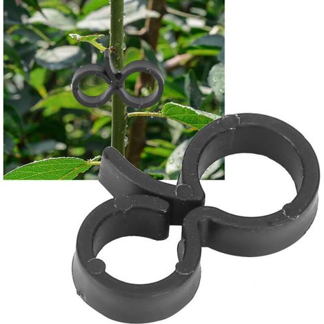 SABIR 1000Pcs Plant Clip Plants Stems Fixing Support Grafting Clips Garden Accessories Supplies, (1/4)