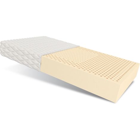Matratze 70x140 cm Latexmatratze UDINE 7 Zonen Latex H2 9 cm ALOE VERA