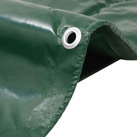 Maison Exclusive - Lona 650 g/m² 6x8 m verde (1/5)