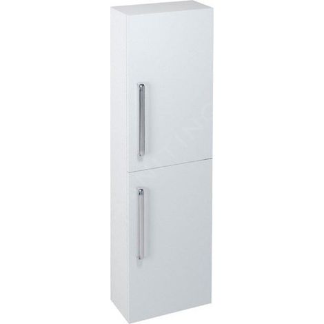 Sapho Theia - Armoire 40x140x20 cm, 2 portes, blanc TH400-3030 (1/5)