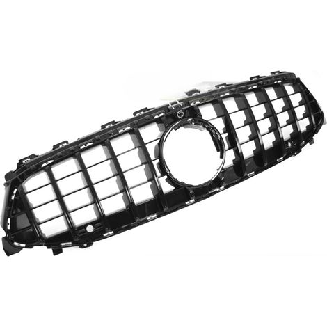 Grille calandre Mercedes CLA W118 de 2023 a 2025 Look GT Noir-42698646 (1/4)