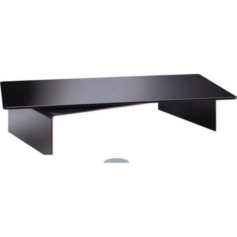 Support TV Meliconi Rotobridge Elite L – Verre noir – Charge max 50kg – Largeur 750mm – Profondeur 350mm – Hauteur 80mm