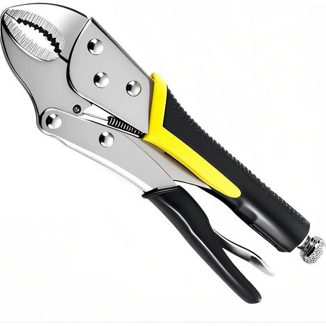 Pince étau de 250 mm, ressort puissant, protection contre la rouille, utilisation à une main. (1/5)