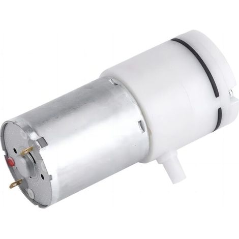 Mini-12V-Gleichstrom-Luftpumpe, ultraleiser elektrischer Vakuumpumpenmotor für die Sauerstoffzirkulation im Aquarium (1/4)