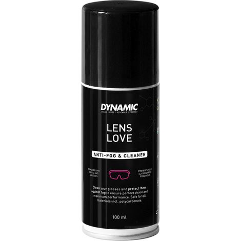 Nettoyant Lunettes Et Visières Cyclisme 100ml - Nettoyage Sans Rayures - Dynamic