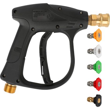 Seifenspender, verstellbare Schaumpistole, Schaumlanze, Hochdruckreiniger-Pistole, 4350 PSI Hochdruckreiniger-Pistolengriff mit Waschdüse (1/5)